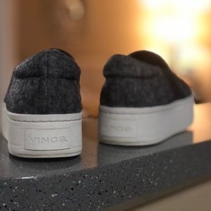 Vince Platform Slip On Sneakers